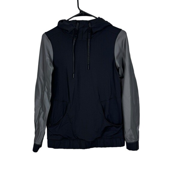 Lululemon Fleet Street Hoodie *Reflective Sleeves Black Size 4? See Measurements - Picture 1 of 12